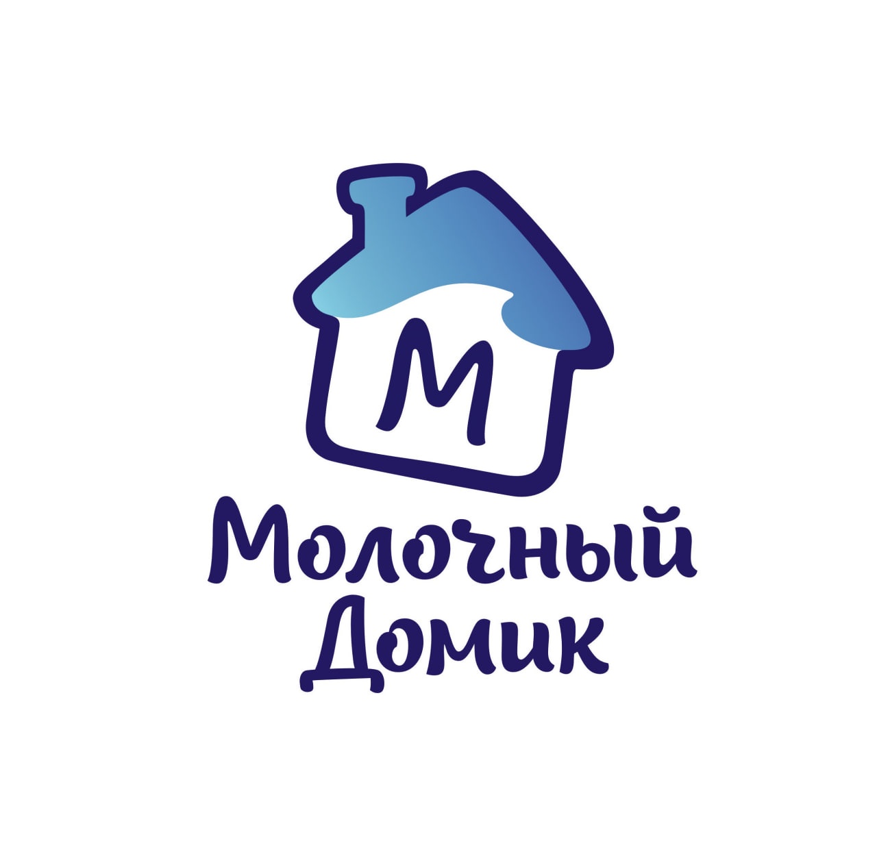 Логотип бренда "Молочный домик"